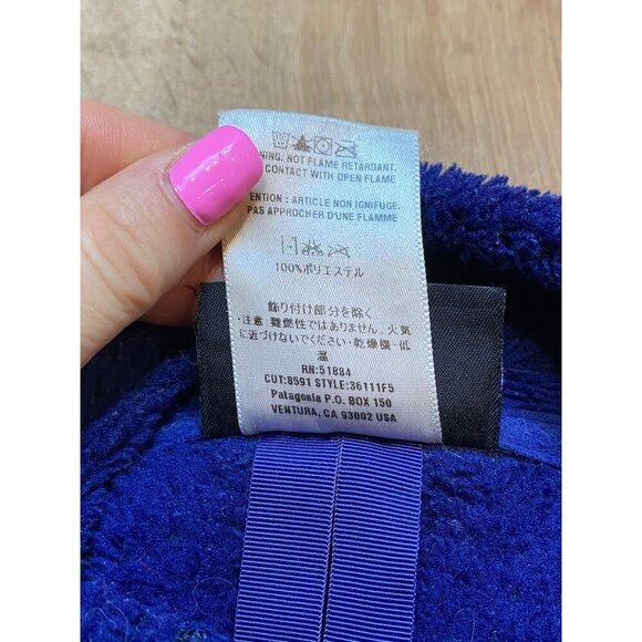 PATAGONIA USA MADE Regulator R4 FLEECE Jacket S Blue/Purple 36111F5‎ - Picture 5 of 8